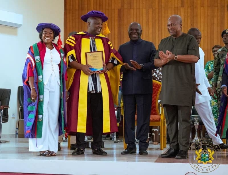 Ibrahim Mahama Honored with Honorary Doctorate by UMaT for Decades of Impact in Mining and Construction