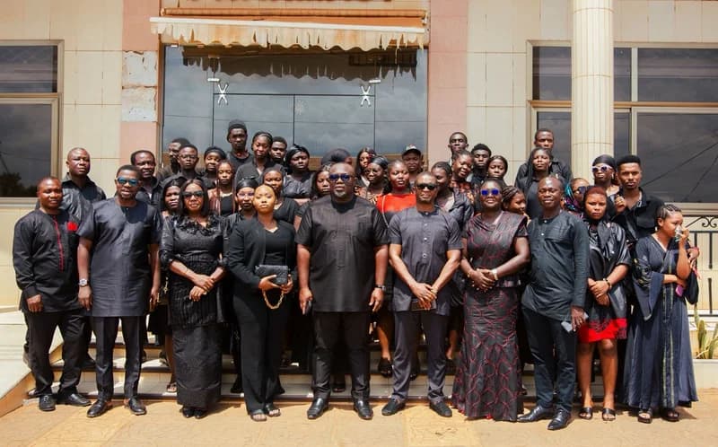 UniMAC Community Bids Final Farewell to Journalism Student Killed in Somanya Hit-and-Run