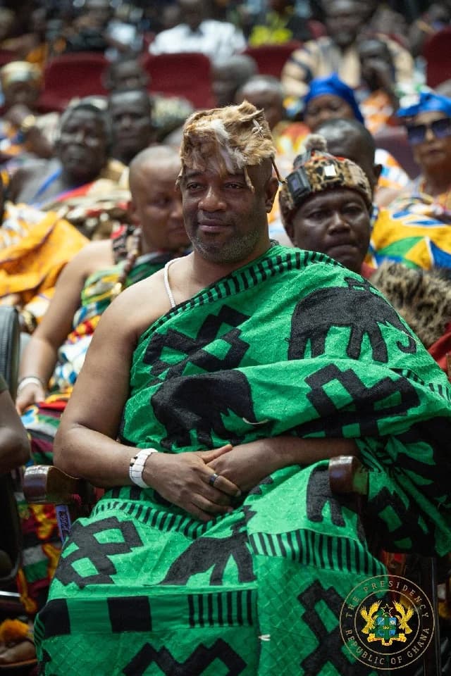 Ga Mantse King Tackie Teiko Tsuru II Unhurt and Stable After Road Accident in Oti Region