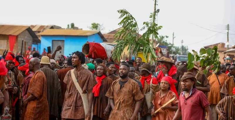 Ho and Asogli State Honor Late Paramount Chief Togbega Kwaku Ayim IV with Vibrant Asafo Performance