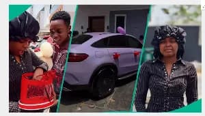 Nigerian Streamer Peller Reunites with Jarvis with a ₦130 Million Mercedes-Benz Birthday Surprise