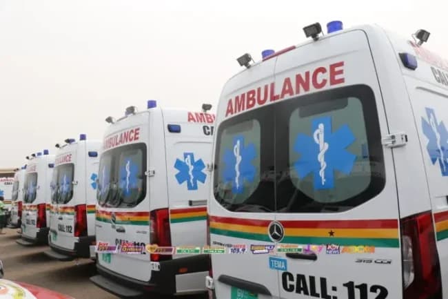 Ghana Advances Health Infrastructure and Disease Control with New Ambulance Fleet and Strategic Performance Reviews
