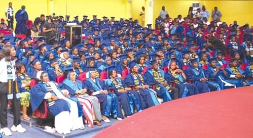 The graduands