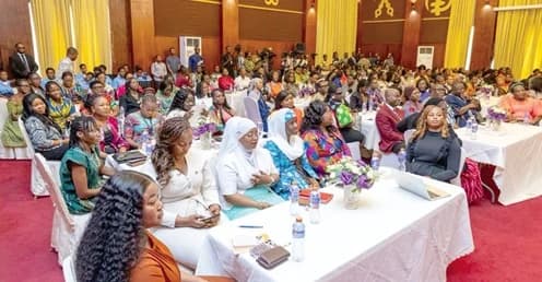 Participants in the ceremony