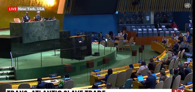 Ghana Leads Landmark UN Resolution Declaring Transatlantic Slave Trade a Crime Against Humanity