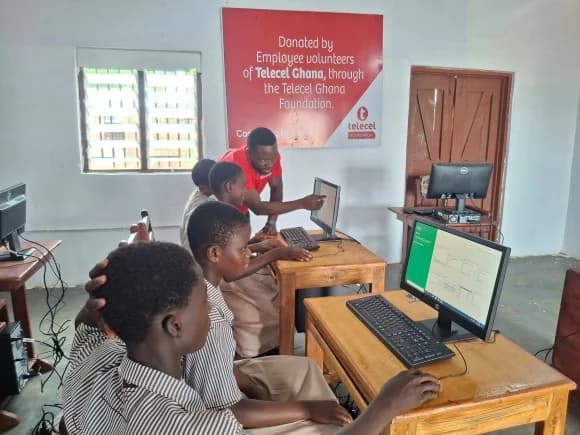 Enhancing Digital Education: Telecel Foundation and Ketu North MP Drive ICT Upgrades in Local Schools