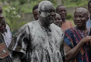 GH¢1.5m Gold Auction Marks Asantehene’s 27th Anniversary as Actor Mikki Osei Berko Ascends Traditional Stool