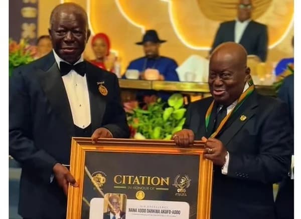 Asantehene Honors Presidents and Champions Statesmanship at 27th Anniversary Gala