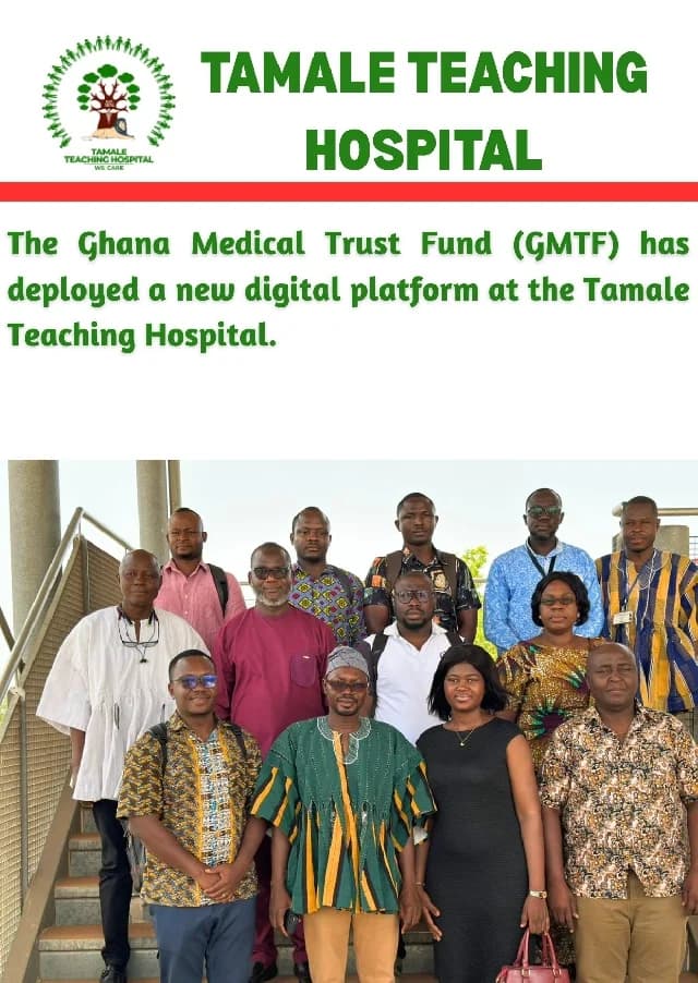Ghana Medical Trust Fund Digitalizes Healthcare Financing at Tamale Teaching Hospital
