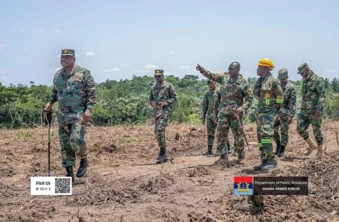 Ghana Armed Forces clears way for construction of Accra-Kumasi expressway