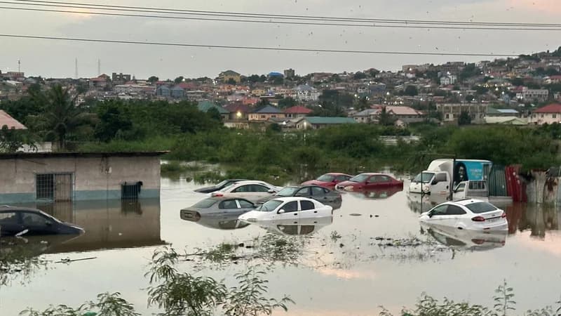 Accra Hit by Triple Disaster: Fatal Building Collapse, Tudu Fire, and Widespread Flooding Claim Lives and Livelihoods