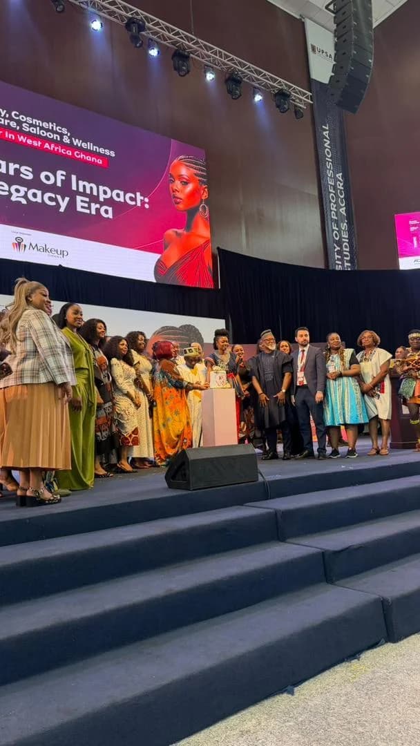 Vice President Opoku-Agyemang Backs Women-Led Industry as Local Beauty Brands Showcase Standards at 10th Legacy Expo