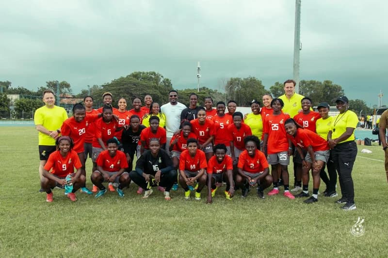 Asamoah Gyan Bolsters Black Queens' Morale Ahead of 2026 WAFCON and World Cup Qualifiers