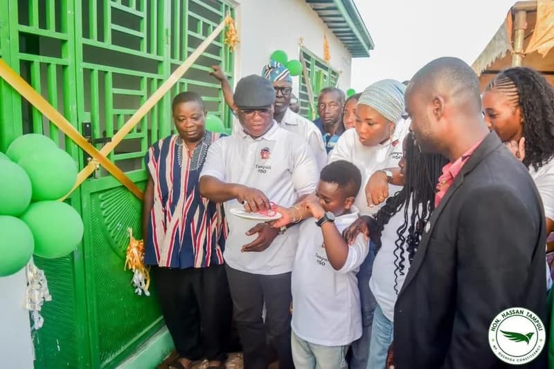 MP Alhassan Tampuli Boosts Gushegu Healthcare with Equipment and Staff Accommodation to Mark 50th Birthday
