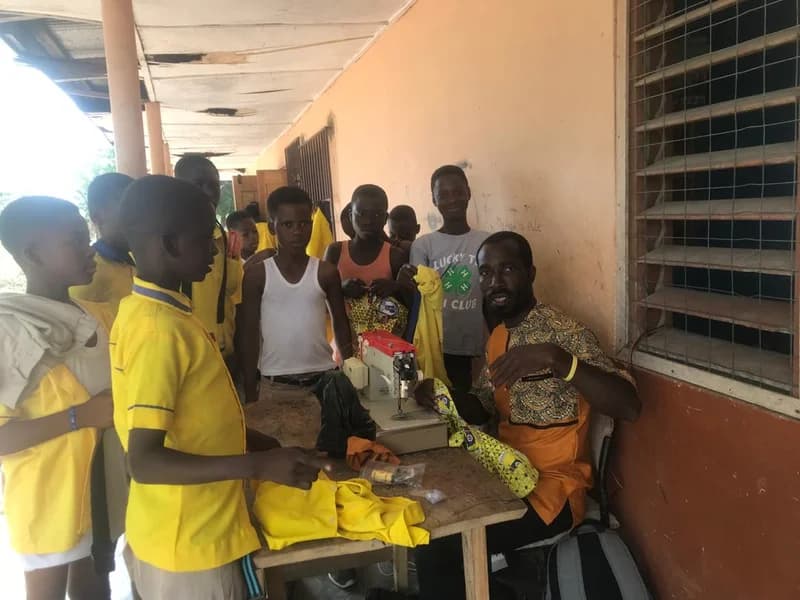 Fashion Designer Seth Quaye Mensah’s ‘Dress Well to School’ Initiative Restores Dignity to Greater Accra Students