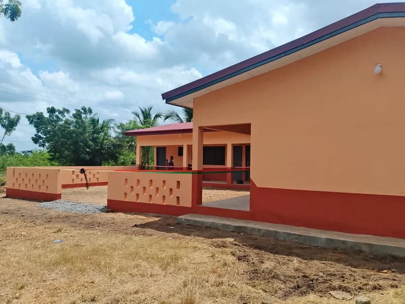 Agotime Ziope MP Charles Agbeve Commissions Six-Unit Classroom Block to End Lessons Under Trees at Takuve