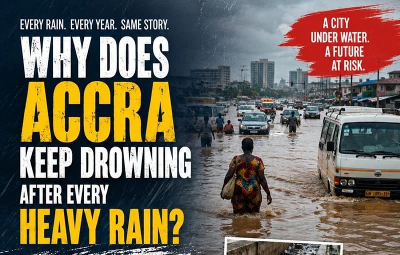 Zoomlion and NADMO Lead Multi-Sectoral Drive to Tackle Accra’s Chronic Flooding and Sanitation Crisis