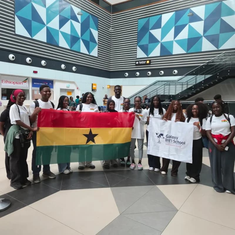 Galaxy International School Students Represent Ghana at Global Owlypia Academic Challenge in London