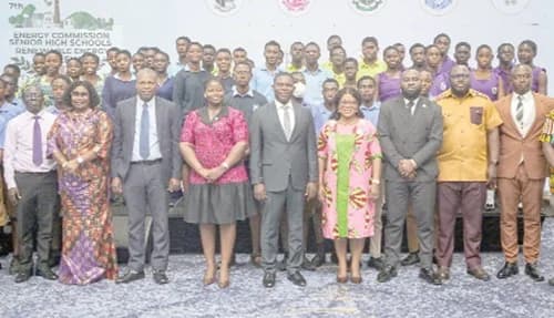 Deputy Energy Minister Richard Gyan Mensah Challenges SHS Students to Pioneer Renewable Energy Solutions at 7th National Competition