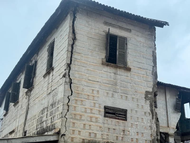 Sekondi-Takoradi NADMO Identifies 88 Structurally Weak Buildings for Demolition or Renovation