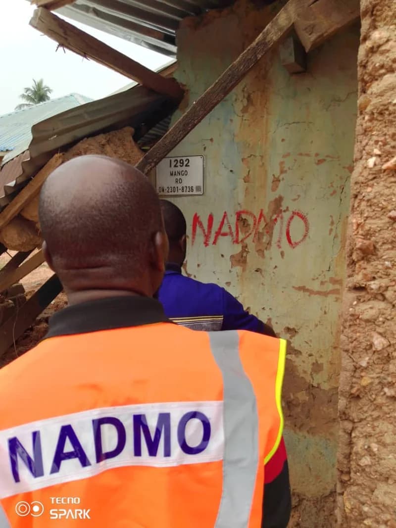 NADMO Issues 14-Day Evacuation Order for Dilapidated Buildings in Central Region Amid Rising Rain Risks
