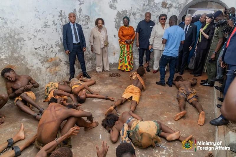 Samuel Okudzeto Ablakwa Commends UG School of Performing Arts for Transatlantic Slave Trade Reenactment