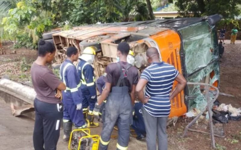 Five Dead and Dozens Injured in Separate Road Crashes in Ashanti and Volta Regions
