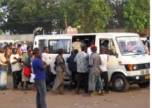 Shama Drivers Block Nyankrom Road in Self-Help Effort to Address Deteriorating Infrastructure