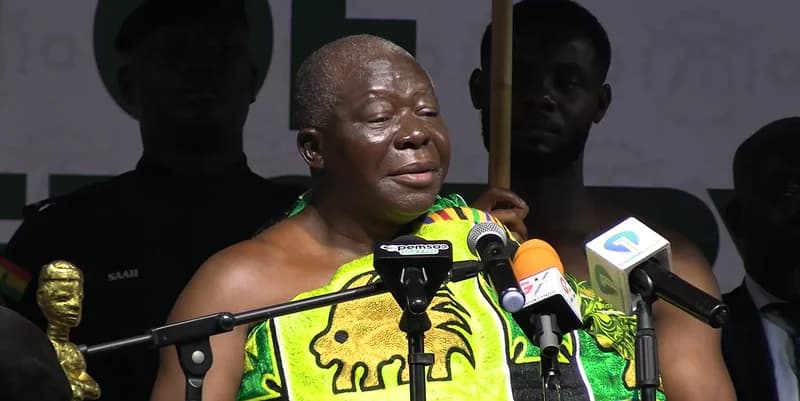 Asantehene Issues Stern Warning Over KNUST Land Encroachment During 75th Anniversary Celebrations