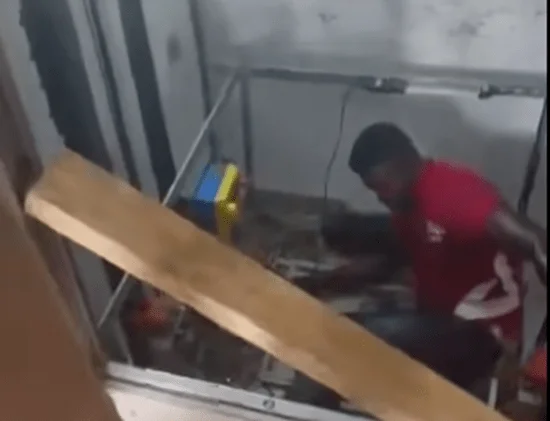 Ghana National Fire Service Rescues Maintenance Workers Trapped in Faulty Elevator at NCA Ho Office