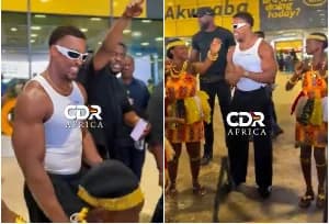 American Fitness Influencer Ashton Hall Arrives in Ghana for Two-Week African Tour