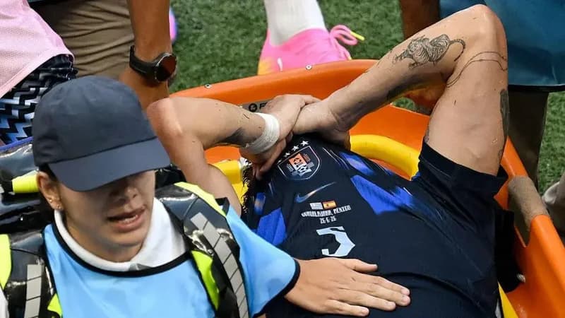 Manchester United Midfielder Manuel Ugarte Faces Lengthy Layoff Following Severe World Cup Knee Injury