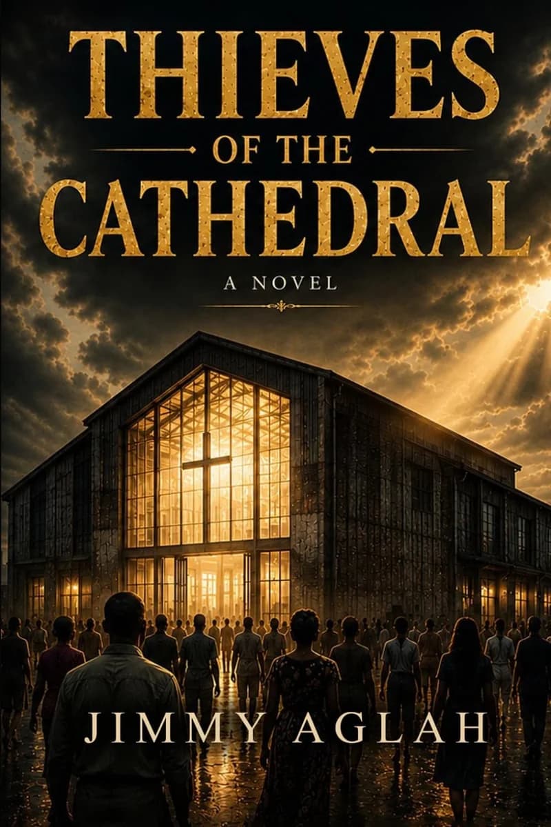 Jimmy Aglah Releases 'Thieves of the Cathedral,' Exploring Faith and Institutional Trust in Fictional Adomkrom