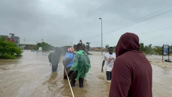 Accra and Tema floods: 9 confirmed dead