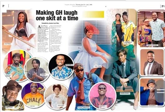 Making GH laugh one skit at a time