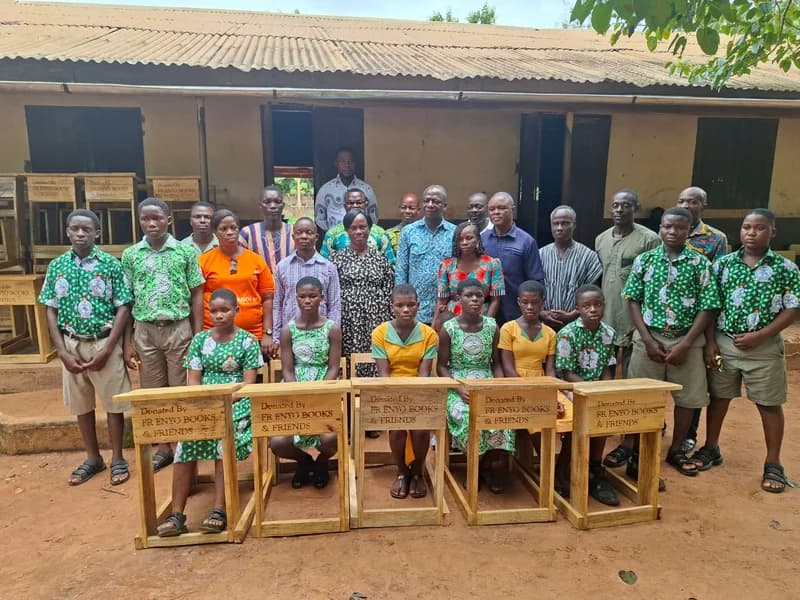 Government to Expand SHS Infrastructure with $300M World Bank Facility as Akatsi South Schools Receive Essential Furniture