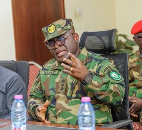 Maxwell Obuba Mantey (3rd from left), Director-General, Narcotics Control Commission; Haruna Iddrisu, Minister of Education; Ernest Brogya Genfi (4th from right), Deputy Minister of Defence, and other dignitaries. Picture: ERNEST KODZI