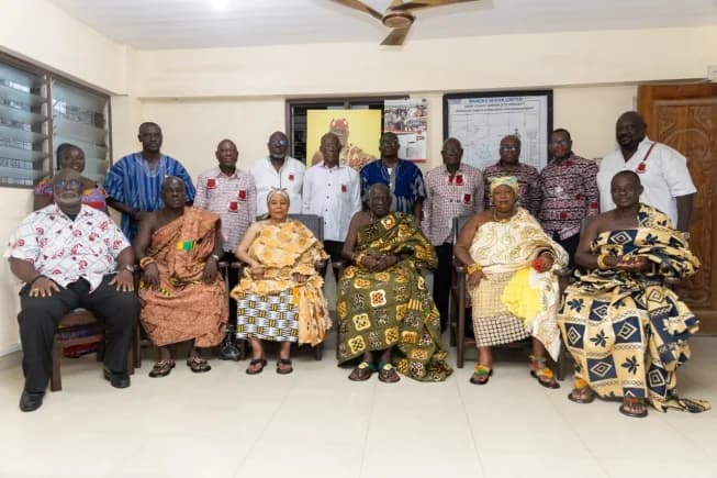 Mfantsipim @150 committee calls on Osabarima Kwesi Atta II ahead of historic anniversary celebrations
