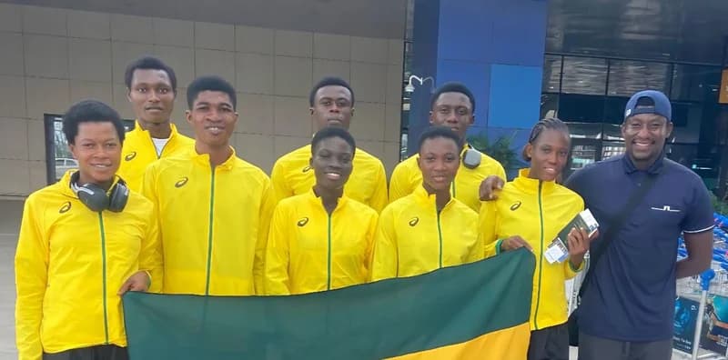 Ghana Youth Athletics Team Departs for CAA Region II Championships in Senegal