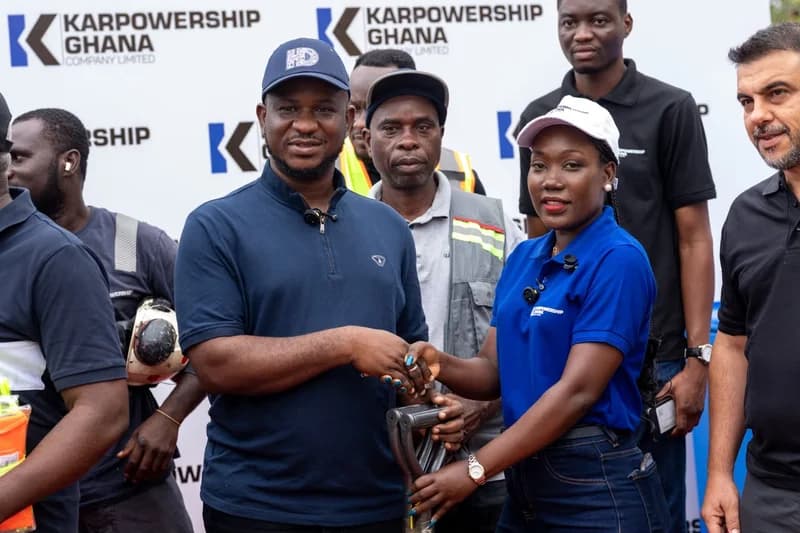 Karpowership Ghana and CalBank Support National Sanitation Exercise with Major Equipment Donations to Local Assemblies
