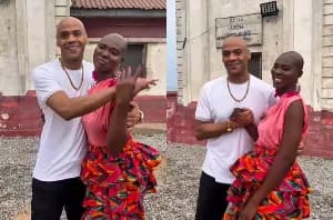 Jay Ghartey and Model Felivian Share Emotional Reunion in Jamestown 16 Years After 'My Lady' Music Video