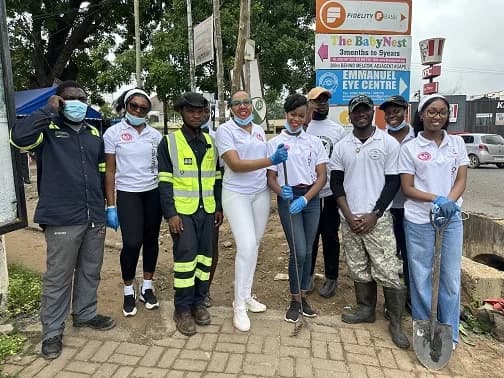 Miss Ghana 2026 contestants join Bus Stop Boys, BOST to champion National Clean-Up