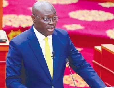 Dr Cassiel Ato Forson, Minister of Finance
