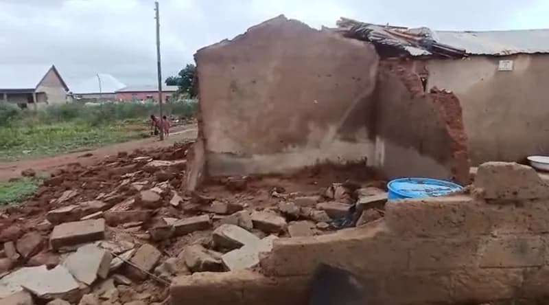 12-Year-Old Girl Killed and Over 300 Displaced After Devastating Rainstorm Hits Neindogu, Yendi