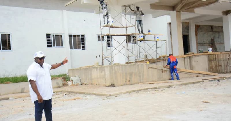 Henry Nana Boakye Pledges Completion of 30-Bed Tafo Children’s Hospital by Year-End