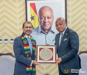 Minister Samuel Okudzeto Ablakwa and Indian High Commissioner Set Ambitious $6 Billion Target to Double Bilateral Trade