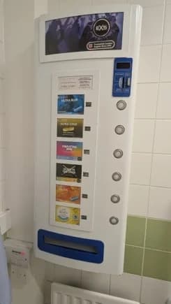 Watch out for condom vending machines from October