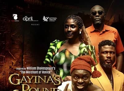Gayina’s Pound of Flesh at National Theatre in August