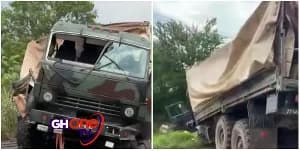 Military Personnel Injured in Collision Between GAF Truck and STC Bus at Nkenkesu