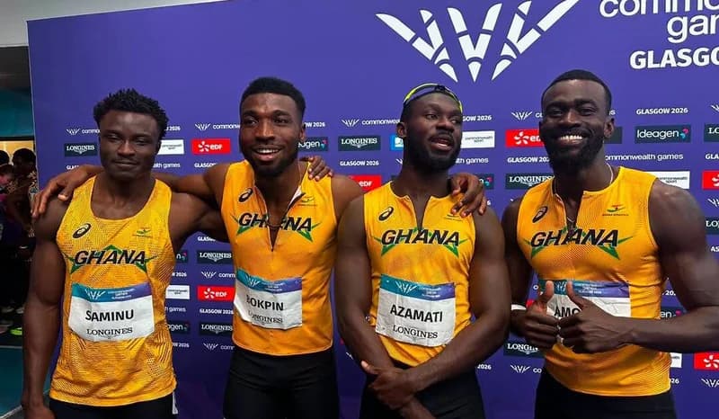 Ghana Men's 4x100m Relay Team Loses Glasgow 2026 Bronze Medal After Canada Wins Appeal